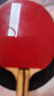红双喜（DHS）乒乓球拍六星级横拍H6002反胶单拍附拍包+乒乓球 实拍图