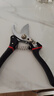 九千谷 园林剪刀修枝剪刀粗枝剪 园艺工具SK5精钢大口径强力修枝剪花枝果树粗枝剪刀 红黑色3293 实拍图
