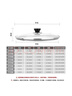 美厨（MAXCOOK）玻璃盖汤锅盖 304不锈钢包边煎锅盖蒸锅盖22cm MCPJ9609 实拍图