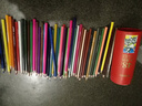 晨光（M&G）文具48色无木净味彩色铅笔可擦彩铅学生美术绘画填色儿童画笔女孩生日礼物AWPQ0522 实拍图