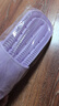 拖鞋女EVA拖鞋男软底一字拖男沙滩鞋男居家外穿凉拖男凉拖鞋男士 紫色 40-41 实拍图