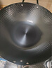 神田炒锅老式铁锅窒化熟铁日本进口炒菜锅物理无涂层不生锈 33cm 带盖 实拍图