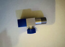 潜水艇（Submarine）F301/2黄铜加厚三角阀八字阀陶瓷阀芯红蓝标国标4分进出水1冷+1热 实拍图