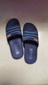 回力拖鞋男女款防滑凉拖居家浴室户外穿沙滩厚底耐磨HL3523-1兰色43码 实拍图