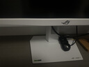 华硕ROG XG27ACMEG-W 27英寸显示器2K电竞显示器2K 240Hz超频260Hz HDR400 G-Sync 0.3ms响应 HDMI 2.1 实拍图
