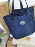 得力学生补习袋 超轻大容量多功能手提袋购物袋 拎书袋 儿童美术袋补课书包 蓝色男女孩礼物开学必备 实拍图
