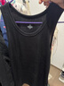 马登工装美式棉背心男健身运动老头汗衫无袖t恤跨栏重磅螺纹坎肩打底 黑色 【拍2件减5元/男士背心】 L （修身版型，可拍大一码） 实拍图