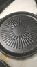 麦饭石烤肉盘家用不粘锅铁板烧韩式烤肉锅电磁炉卡式炉户外烤盘 太阳花烤盘 28cm 实拍图
