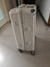 回力行李箱大容量拉杆箱旅行密码登机加厚女拉链学生皮箱子 加厚耐用拉链-白色 24英寸 （可托运） 实拍图