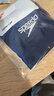 速比涛（Speedo）成人泳帽聚酯纤维纯色游泳布帽入门款舒适不勒轻盈透气 深蓝色 实拍图