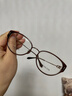 BOLON暴龙眼镜【杨紫同款】近视眼镜框优雅猫眼光学镜女可配度数BA6019 B21 冷茶棕 单镜框 实拍图