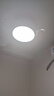 美的（Midea）风扇灯一体餐厅吊扇灯led卧室隐形扇叶三防护眼灯具熟睡风包安装 实拍图