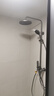 九牧（JOMOO）淋浴花洒套装喷头防爆龙头升降淋浴器花洒全套 枪灰【自洁顶喷】36647喷枪款预售 实拍图