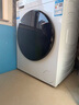 海尔（Haier）【焕新立减15%】滚筒洗衣机智家出品全自动10公斤家用大容量节能纤薄空气洗一级能效变频 【高配冰雪白】蒸汽空气洗+1.1洗净比 洗烘一体 实拍图