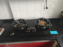 樱花雪燃气灶双灶家用猛火灶天然气灶煤气灶防干烧5.2kw大火力不锈钢液化气灶罐装专用台式嵌入式灶具 【微晶纳米玻璃】鸳鸯九腔直喷定时款+全铜火盖 天然气 实拍图