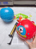 soumade儿童玩具球婴儿带绳弹力拍拍球充气按摩小皮球男女孩3-6新年礼物 实拍图