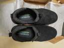 斯凯奇（Skechers）新年礼物男鞋潮流高帮男靴商务工作鞋舒适软底宽楦运动鞋237283C 实拍图