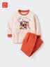 优衣库婴幼儿幼儿绘本合作系列睡衣/长袖宝宝起居服套装478470 14 玛瑙红色 110 实拍图