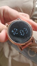 【网红爆款】电子手表时尚商务炫酷led时间日期显示按键彩灯男女情侣手环ins风长续航 高贵棕Y23-电子腕表-高清大屏显示时间 实拍图