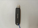 闪迪（SanDisk）128GB USB3.2 U盘 CZ550黑色 读速100MB/s 安全加密 数据恢复 学习办公电脑车载 高速大容量优盘 实拍图