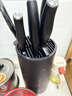 苏泊尔SUPOR刀具6件套套刀水果刀切菜刀厨房刀具套装简约黑 TK1936E 实拍图