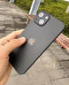 ZMOVERT 适用于苹果14手机壳iphone14超薄磨砂14透明镜头全包防摔女男款 苹果14【透黑色】超薄磨砂+不沾指纹 再获9D防爆膜 实拍图