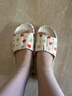 孕妇专用防滑拖鞋女夏季新款室内家居防臭静音凉拖鞋男外穿 爱心升级防滑更优质 偏小一码 38-39 实拍图