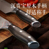 张小泉华曜大马士革钢六件刀具套装 套刀 菜刀斩骨刀小厨刀水果刀磨刀器刀具全套D300211 实拍图