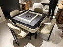 宝樽实木麻将机全自动餐桌家用两用一体现代静音麻将桌一体机棋牌桌 06.云澜1桌4椅2茶几_旗舰轻音机 实拍图