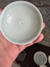 苏氏陶瓷汝窑卵青 三才盖碗开片可养金线初心功夫茶具泡茶碗伴手礼 实拍图