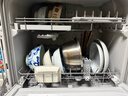 松下（Panasonic）台式洗碗机【二代独立烘干】 软水系统 80℃高温除菌 洗烘一体 热风烘干 家用台面独立式刷碗机H1D 实拍图