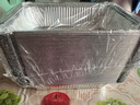 法禧龙空气炸锅烤箱专用锡纸盒1100ml*50只长方形一次性加厚铝箔盒 实拍图