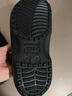 CROCS卡骆驰洞洞鞋贝雅男鞋女鞋轻便耐磨一脚蹬拖鞋休闲鞋|10126 黑色-001 41 /42(260mm) 实拍图