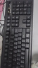 双飞燕（A4TECH) WK-100 有线键盘 办公打字用薄膜键盘笔记本外接台式电脑通用键盘104键 USB接口 黑色 实拍图