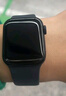 Apple/苹果 Watch SE 智能手表GPS+蜂窝款44毫米午夜色铝金属表壳午夜色运动型表带M/L MXHV3CH/B 实拍图