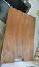 爱仕达（ASD）菜板进口乌檀木99%抗菌砧板整木加大加厚双面防霉面板50*33*3.0cm 实拍图