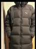 彪马（PUMA）600蓬90绒保暖长款鸭绒外套男女款新款冬季羽绒服 684116 黑色-01 XL (185/104A) 实拍图