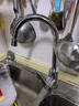 九牧（JOMOO）厨房水龙头卫浴水槽冷热出水洗菜盆水龙头304不锈钢洗碗盆自来水 33180【爆款不锈钢】 实拍图
