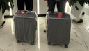 京东京造无界行李箱20英寸德国科思创PC男女拉杆箱登机旅行箱 石墨灰 实拍图