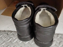 木林森（MULINSEN）皮鞋男士加绒保暖高帮棉靴一脚蹬爸爸鞋男鞋 R8813 实拍图