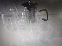 茗光玻璃茶具整套茶杯泡茶壶套装家用功夫茶具带公杯茶具套装 实拍图
