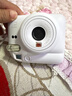 富士（FUJIFILM）instax  mini12 一次成像 立拍立得相机 mini12 茉莉白 套餐九（官方标配+相机包+相册+白边相纸40张） 实拍图