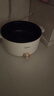 美的（Midea）电煮锅 电火锅 泡面锅 宿舍小火锅 蒸煮一体电蒸锅 多功能涮肉电煮锅火锅锅 3L 配带蒸笼 HGE2511 实拍图