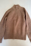 优衣库男女装souffle yarn舒芙蕾半拉链针织衫毛衣毛衫478546 32 深米色 L /175/100A 实拍图
