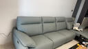 左右头层牛皮零靠墙电动功能沙发6013青云灰 3.48m 四双电动 实拍图