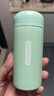【全网爆款】迷你口袋保温杯304不锈钢水杯便携可爱水杯女生 淡青色 150ml 实拍图