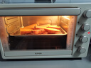 苏泊尔（SUPOR）家用35L大容量多功能电烤箱上下独立控温多层烤位专业烘焙带炉灯奶油白OJ35A807 实拍图