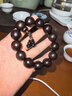 檀境带金星印度小叶紫檀手串18mm男士佛珠 高油密老料檀香紫檀文玩 实拍图