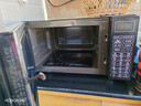 格兰仕（Galanz）家用微波炉烤箱一体机 23升大容量 800瓦速热  智能菜单 杀菌解冻 智能平板式 光波炉Q6(P0) 实拍图