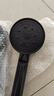 增压花洒喷头黑武士魔幻五档淋浴花晒头淋雨喷淋花酒超强单热水器 黑武士硬刺花洒1个 实拍图